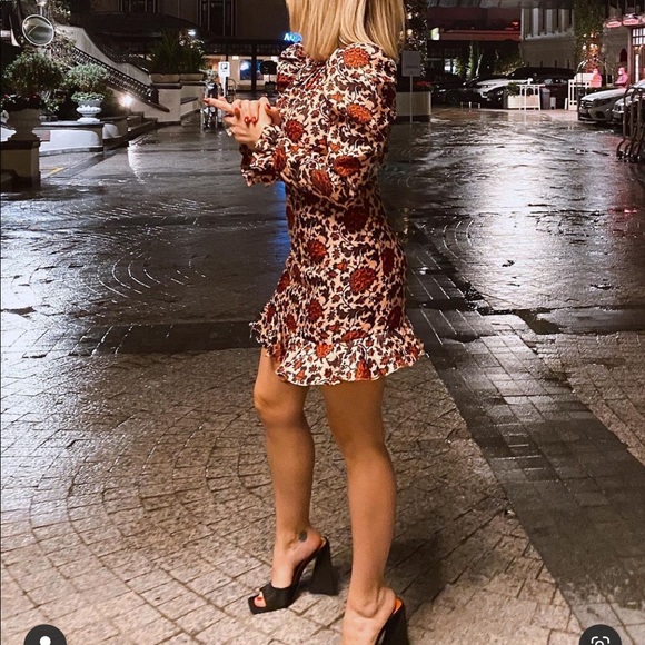 Sandro Paris jeweled neckline Lyah mini dress, the pink jacket is not for sale - Picture 3 of 9